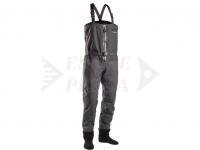 Wader Guideline HD Sonic Zip Wader Graphite/Charcoal - XL