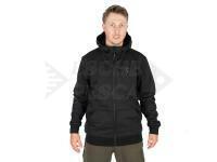 Fox Collection Soft Shell Jacket Black & Orange - XL