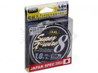 Fili Trecciati Duel Super X-Wire 8 Silver 150m #2.0 0.24mm 16kg (H3602-S)