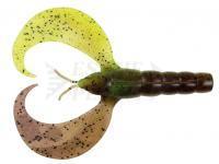Esca Siliconich Fox Rage Mini Craw 8cm 3.1in - UV Green Pumpkin