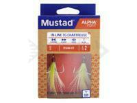 Mustad Ancorette In-Line Triple Grip Feathered