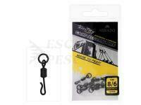 Mikado Girella a cambio rapido con anello #8 - Black Nickel