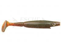 Esche siliconich Strike Pro Piglet Shad 10cm | C017 Motor Oil Pepper
