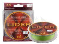 Trecciato Fishing Empire Lider X4 150m green - 0.10mm