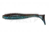 Esche Siliconiche Fox Rage Ultra UV Spikey Shads 9cm - UV Blue Guts