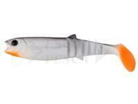 Esche Siliconiche Savage Gear Cannibal Shad 17.5cm 52g - White Black