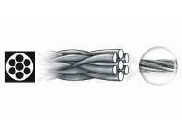 Dragon Surfstrand 1x7 Clear Silver