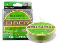 Trecciato Fishing Empire Lider X4 100m green - 0.12mm