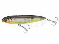 Esche Yo-Zuri 3D Inshore Topknock Pencil 4 in | 100mm | 5/8 oz | 18g - Black Silver Chart (R1350-BSCL)